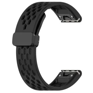 AIRY Silikónový remienok pre Garmin Epix Pro Gen 2 47mm čierny