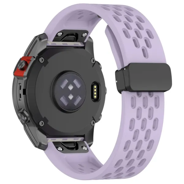 AIRY Silikónový remienok pre Garmin Epix Pro Gen 2 47mm fialový