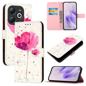 ART Peňaženkový kryt pre Infinix Smart 8 FLOWER