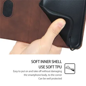 MAGNETIC Zaklápací kryt pre Infinix Hot 50i tmavohnedý
