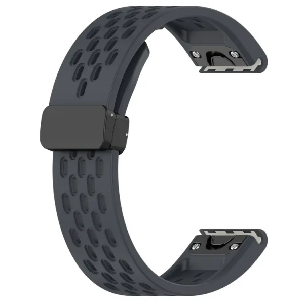 AIRY Silikónový remienok pre Garmin Epix Pro Gen 2 47mm šedý