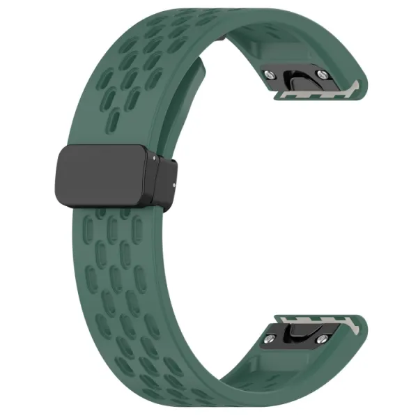 AIRY Silikónový remienok pre Garmin Epix Pro Gen 2 47mm zelený