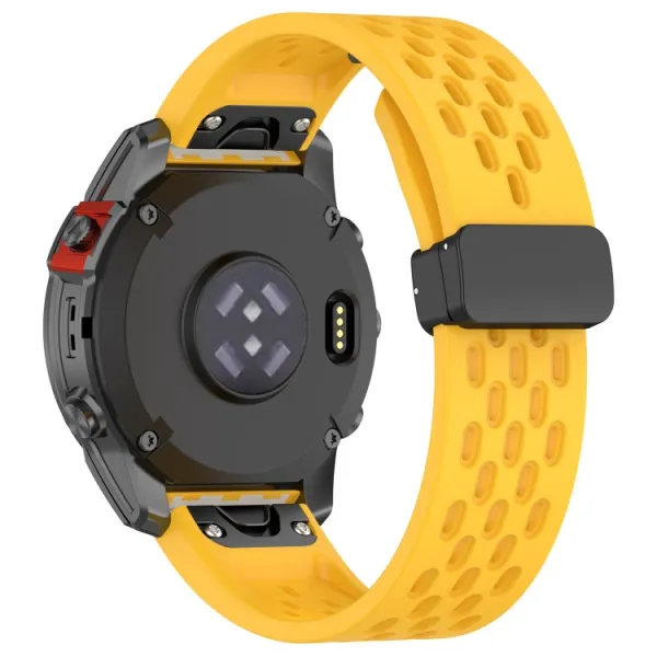 AIRY Silikónový remienok pre Garmin Epix Pro Gen 2 47mm žltý