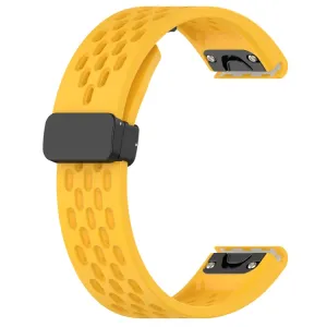 AIRY Silikónový remienok pre Garmin Epix Pro Gen 2 47mm žltý