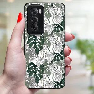 MY ART Ochranný kryt pre Oppo Reno12 5G LEAF (175)