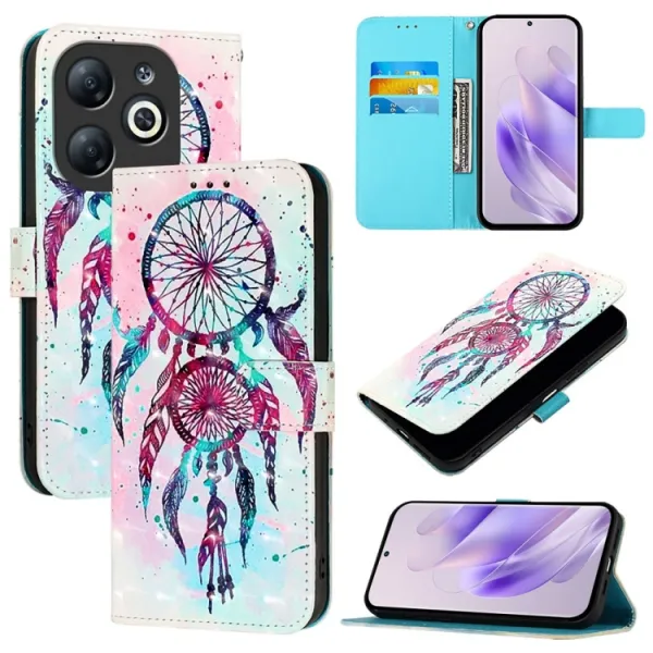 ART Peňaženkový kryt pre Infinix Smart 8 DREAMCATCHER