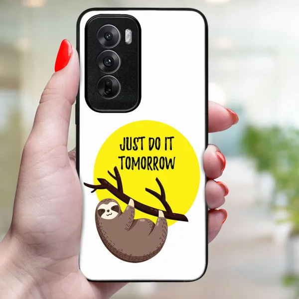 MY ART Ochranný kryt pre Oppo Reno12 5G SLOTH (188)