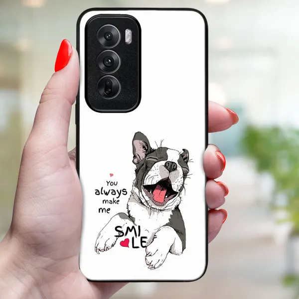 MY ART Ochranný kryt pre Oppo Reno12 5G SMILE (189)
