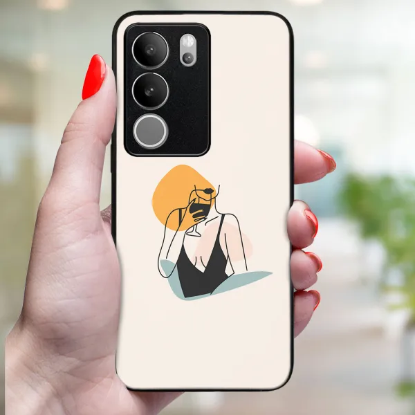 MY ART Ochranný kryt pre Vivo V29 5G WOMAN (197)