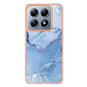 IMD MARBLE Ochranný kryt pre Xiaomi 14T BLUE