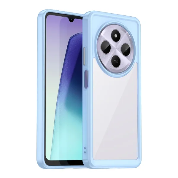 CRYSTAL Ochranný kryt pre Xiaomi Redmi 14C / Poco C75 modrý