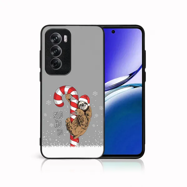 MY ART Kryt s vianočným dizajnom Oppo Reno12 5G CANDY (076)