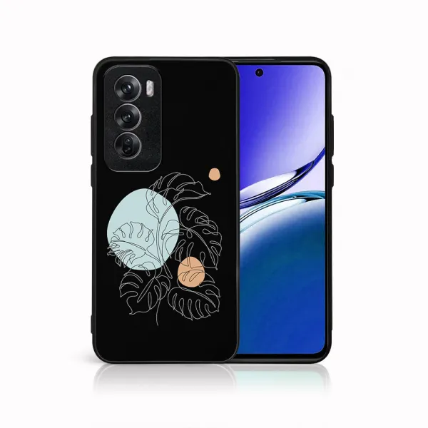 MY ART Ochranný kryt pre Oppo Reno12 5G MONSTERA (194)