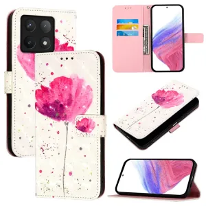 ART Peňaženkový kryt pre Xiaomi 14T Pro FLOWER