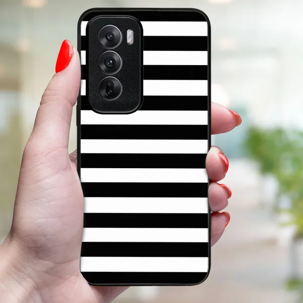 MY ART Ochranný kryt pre Oppo Reno12 5G LINES (169)