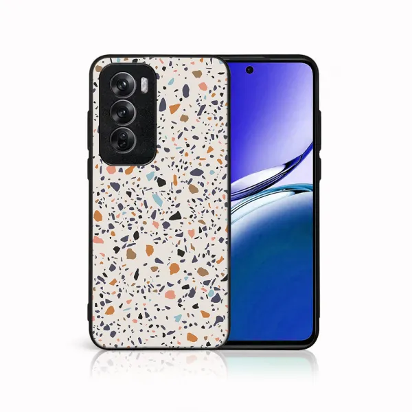 MY ART Ochranný kryt pre Oppo Reno12 5G BEIGE TERRAZZO (162)