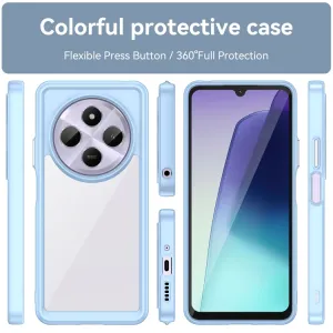 CRYSTAL Ochranný kryt pre Xiaomi Redmi 14C / Poco C75 modrý