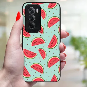 MY ART Ochranný kryt pre Oppo Reno12 5G WATERMELON (120)