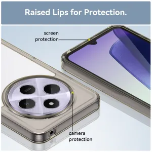 CRYSTAL Ochranný kryt pre Xiaomi Redmi 14C / Poco C75 šedý