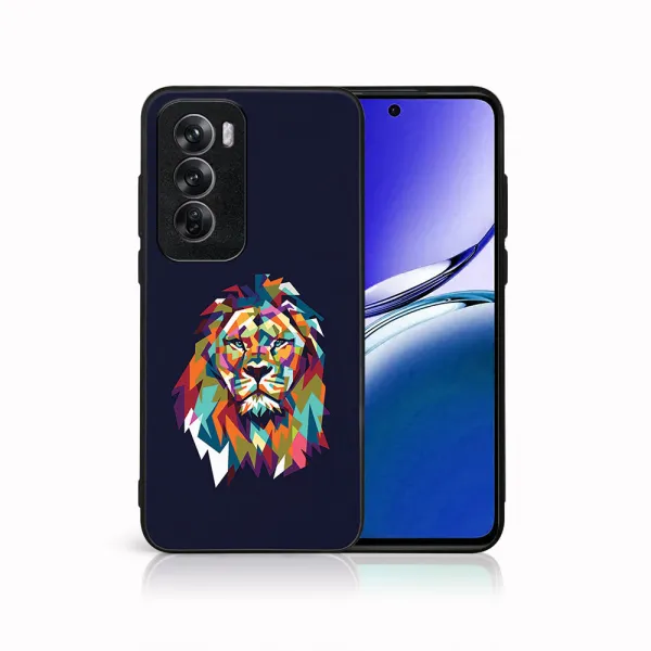 MY ART Ochranný kryt pre Oppo Reno12 5G LION (246)
