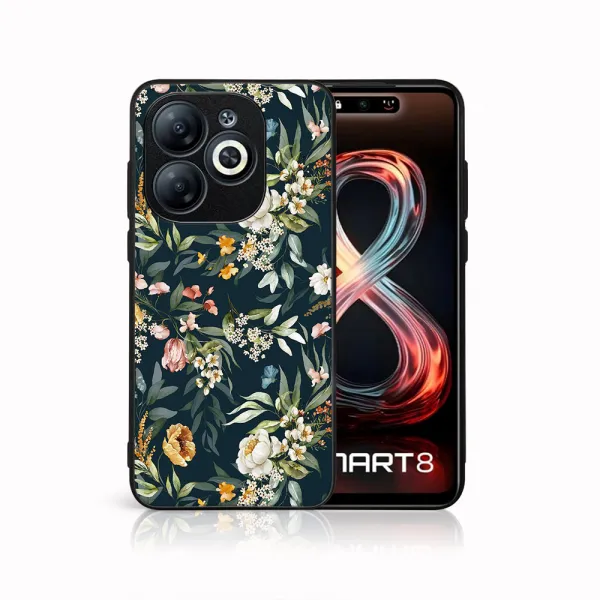 MY ART Ochranný kryt pre Infinix Smart 8 FLORAL (158)