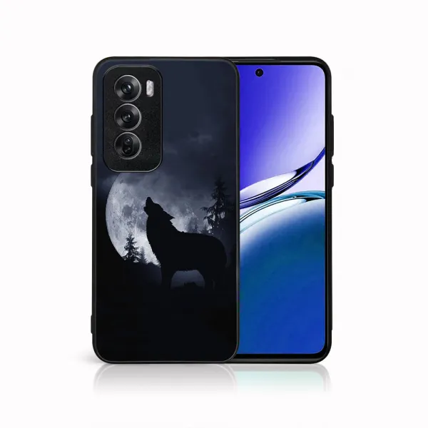 MY ART Ochranný kryt pre Oppo Reno12 5G WOLF (247)