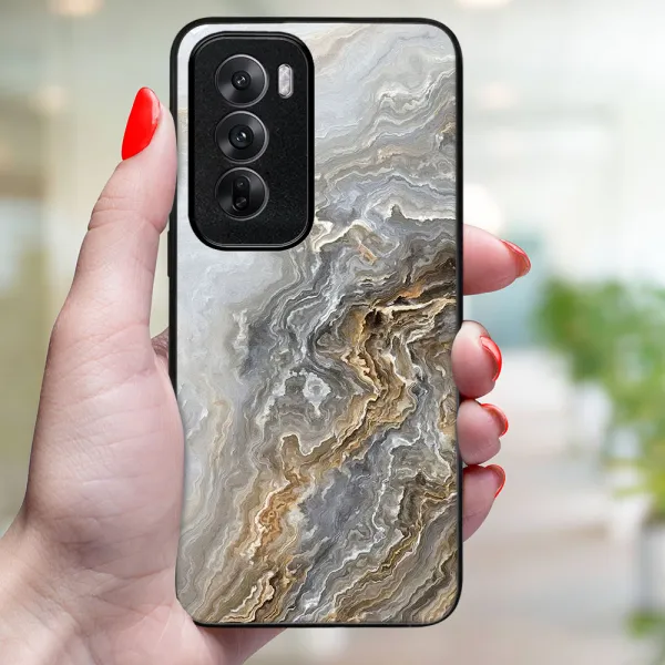 MY ART Ochranný kryt pre Oppo Reno12 5G BEIGE (151)