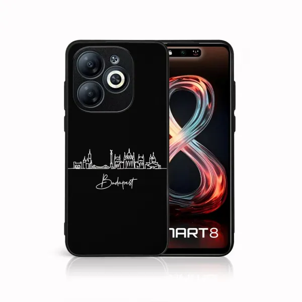 MY ART Ochranný kryt pre Infinix Smart 8 BUDAPEST (204)