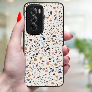 MY ART Ochranný kryt pre Oppo Reno12 5G BEIGE TERRAZZO (162)