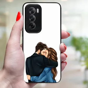 MY ART Ochranný kryt pre Oppo Reno12 5G COUPLE (117)