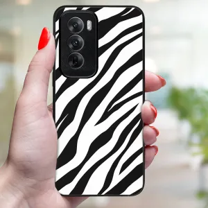 MY ART Ochranný kryt pre Oppo Reno12 5G ZEBRA (237)