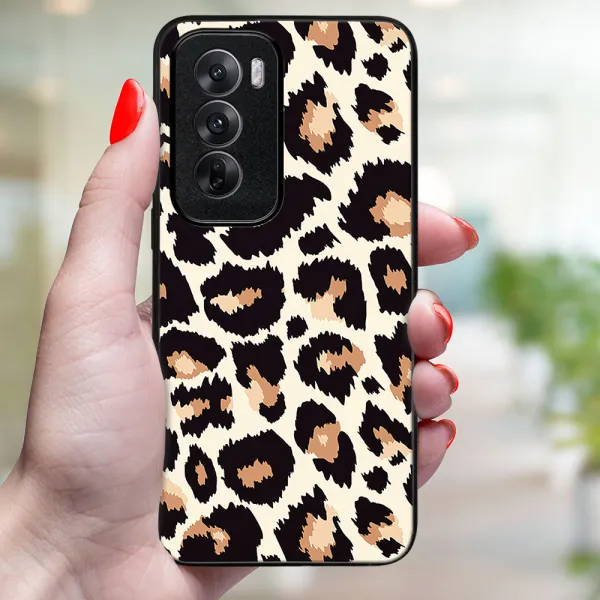 MY ART Ochranný kryt pre Oppo Reno12 5G LEOPARD PRINT (238)