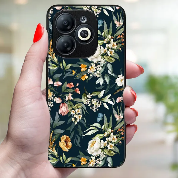 MY ART Ochranný kryt pre Infinix Smart 8 FLORAL (158)