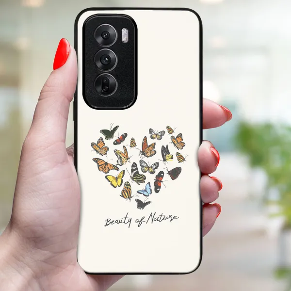 MY ART Ochranný kryt pre Oppo Reno12 5G BUTTERFLIES (240)
