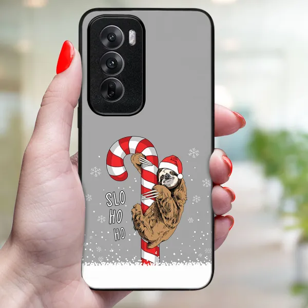 MY ART Kryt s vianočným dizajnom Oppo Reno12 5G CANDY (076)
