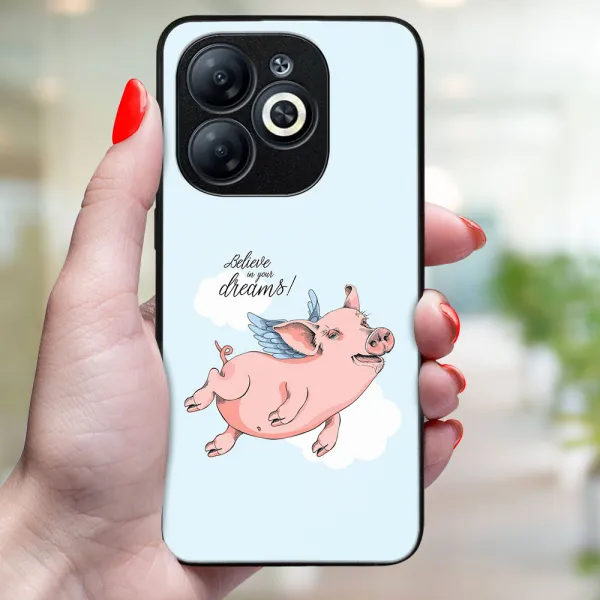 MY ART Ochranný kryt pre Infinix Smart 8 PIG (186)