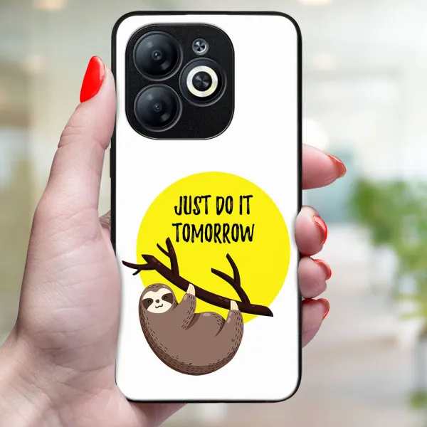 MY ART Ochranný kryt pre Infinix Smart 8 SLOTH (188)