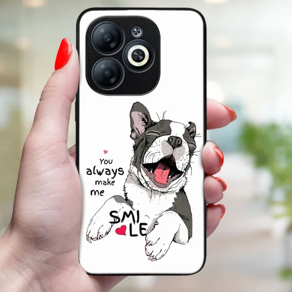 MY ART Ochranný kryt pre Infinix Smart 8 SMILE (189)