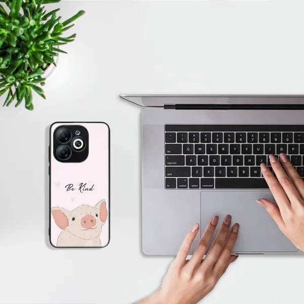 MY ART Ochranný kryt pre Infinix Smart 8 BE KIND (190)