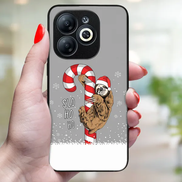MY ART Kryt s vianočným dizajnom Infinix Smart 8 CANDY (076)