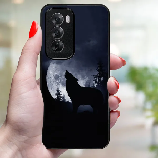 MY ART Ochranný kryt pre Oppo Reno12 5G WOLF (247)