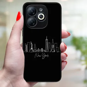 MY ART Ochranný kryt pre Infinix Smart 8 NEW YORK (207)