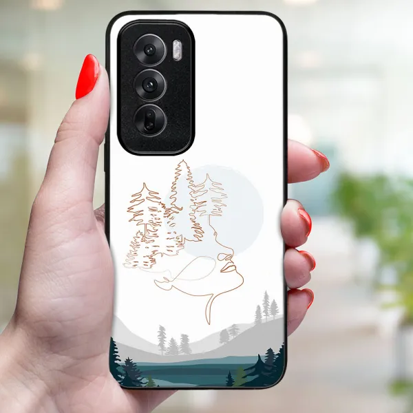 MY ART Ochranný kryt pre Oppo Reno12 5G LAKE (192)