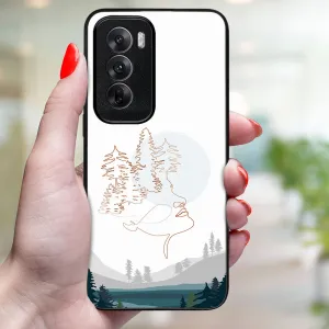 MY ART Ochranný kryt pre Oppo Reno12 5G LAKE (192)