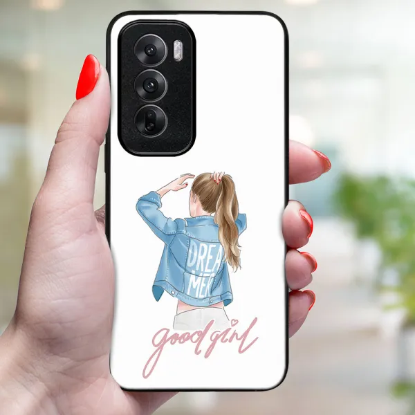 MY ART Ochranný kryt pre Oppo Reno12 5G GOOD GIRL (130)