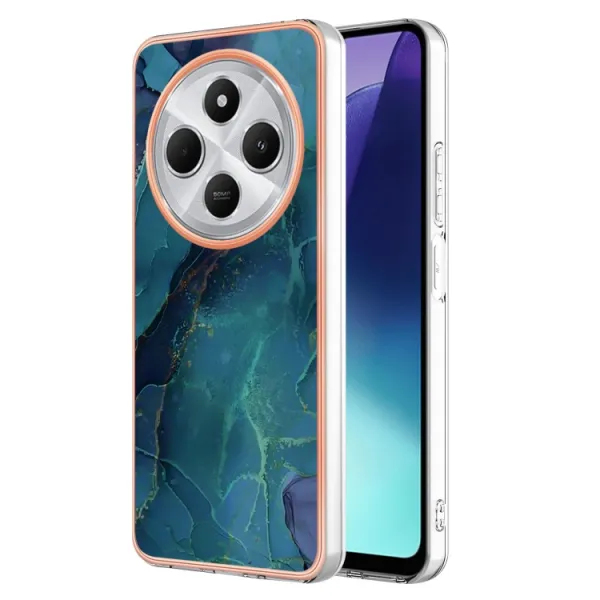 IMD MARBLE Ochranný kryt pre Xiaomi Redmi 14C / Poco C75 GREEN