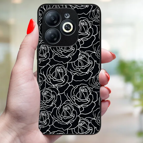 MY ART Ochranný kryt pre Infinix Smart 8 ROSES (172)