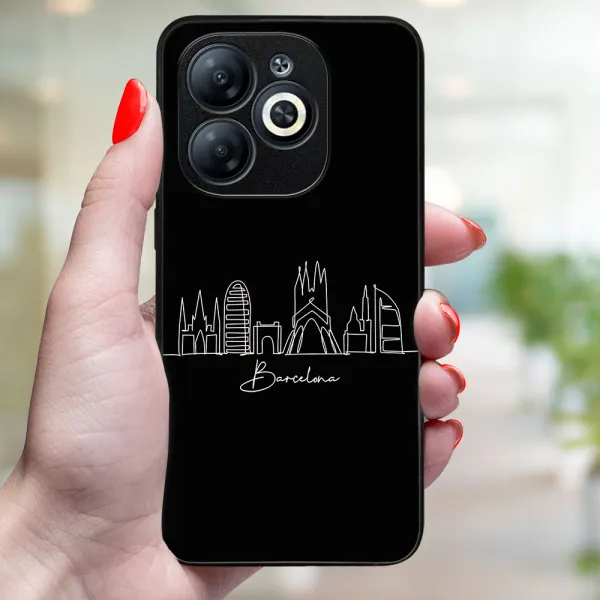 MY ART Ochranný kryt pre Infinix Smart 8 BARCELONA (213)