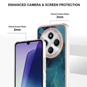 IMD MARBLE Ochranný kryt pre Xiaomi Redmi 14C / Poco C75 GREEN