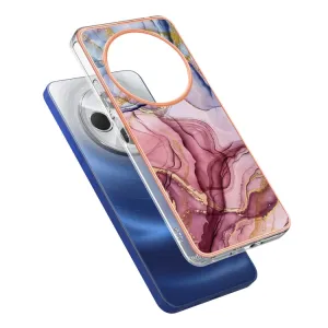IMD MARBLE Ochranný kryt pre Xiaomi Redmi 14C / Poco C75 ROSE RED